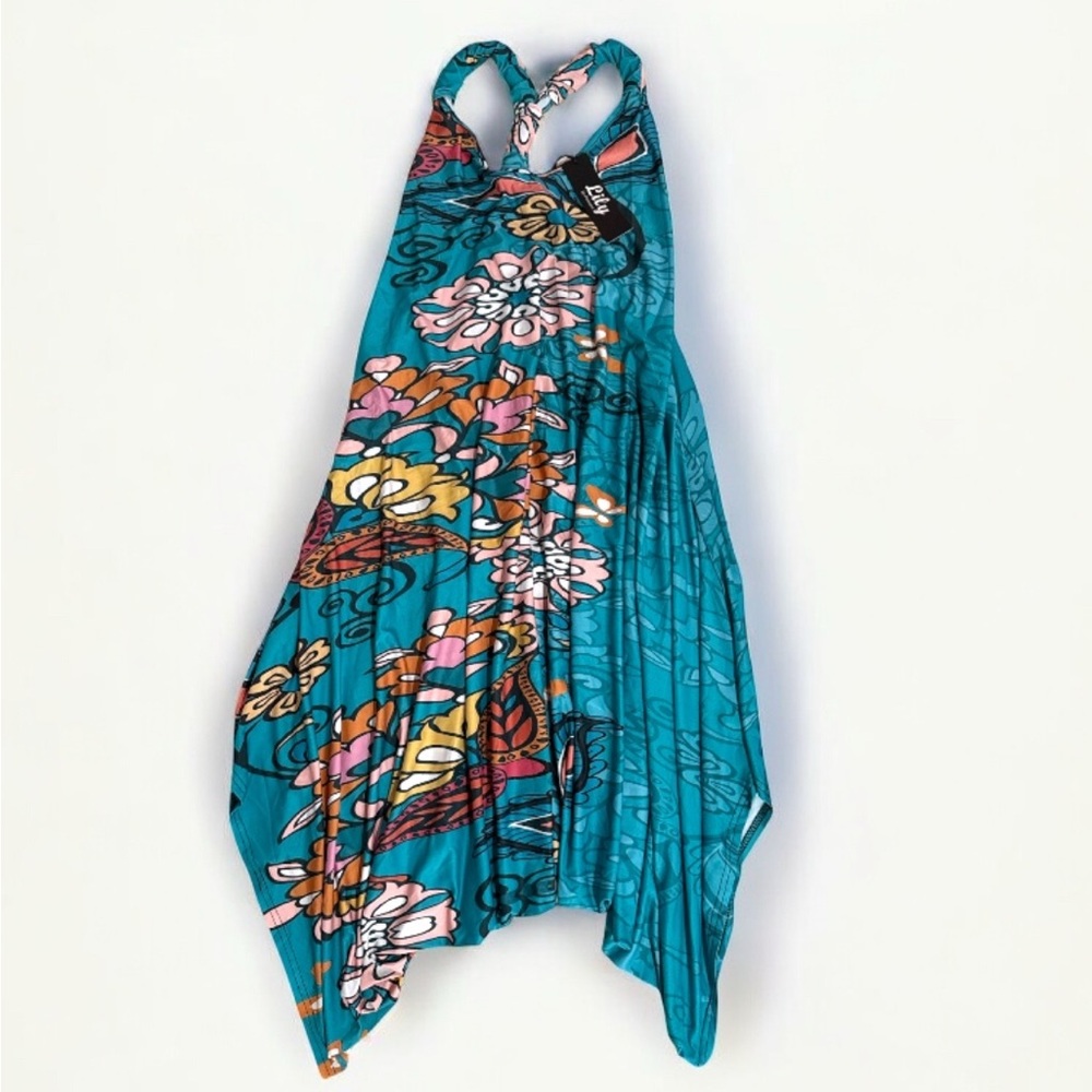 Bohemian style floral dress